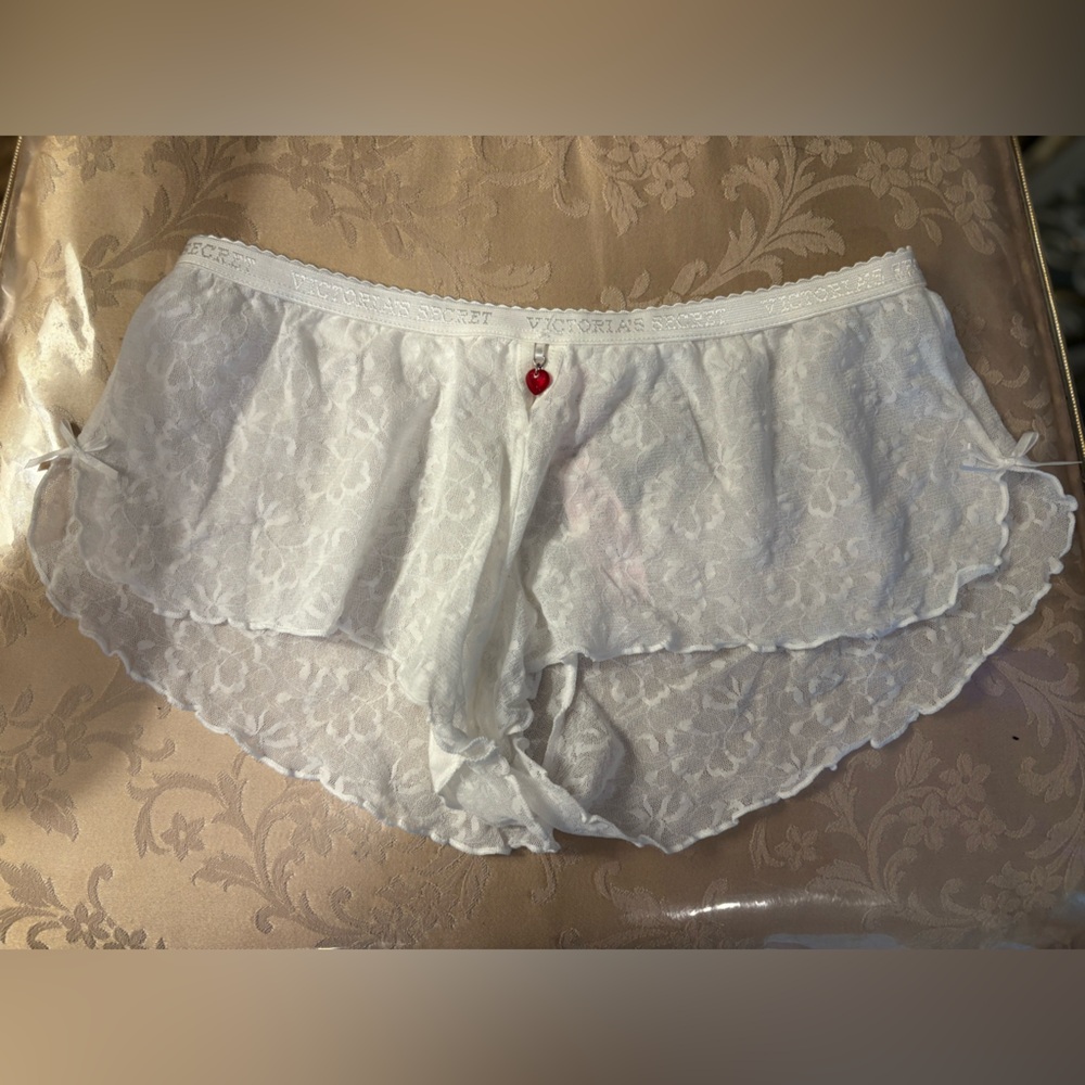 Victoria's Secret White Lace Panties Intimates